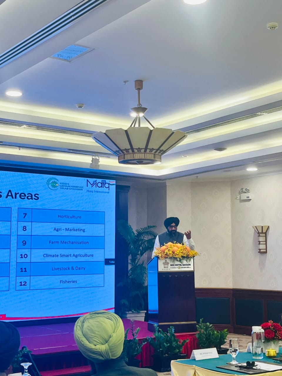 January 2024 India Vietnam Business Connect — Speaking on KUKVC, B2B Meeting "Business Connect" Organised by Consul General of India in Ho Chi Minh City